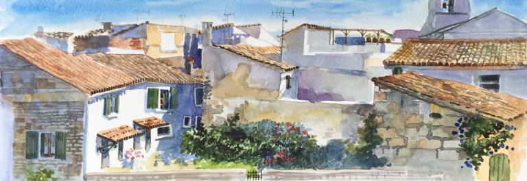 Small Garden in the Town, Arles - Sarah Wimperis