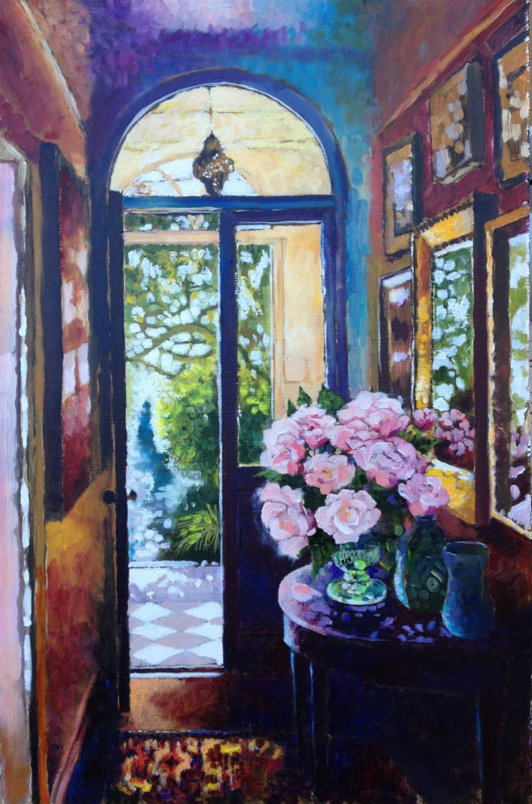 Roses in the Hall - Sarah Wimperis