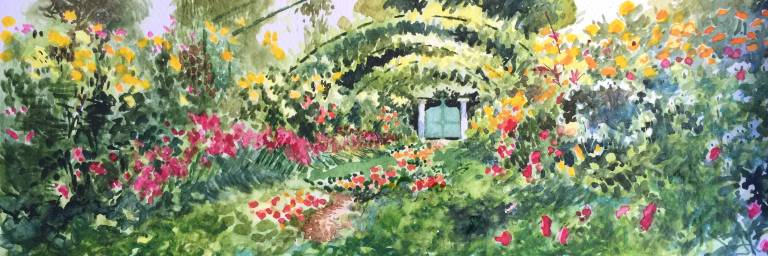 A Garden in Giverny - Sarah Wimperis