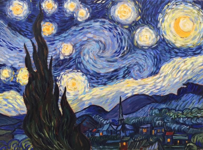 The Starry Night After Vincent - Sarah Wimperis