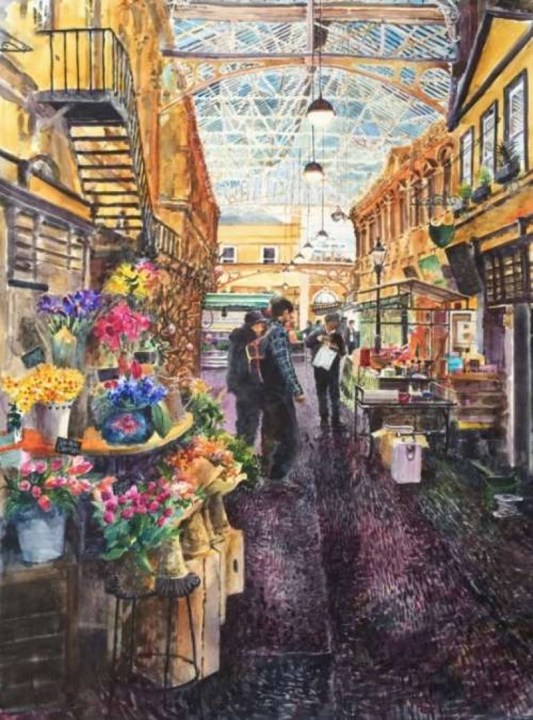 Flower Market - Sarah Wimperis