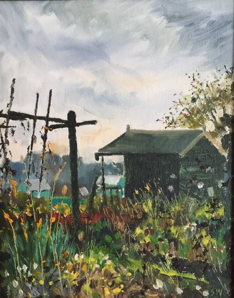 View from the Shed - Sarah Wimperis