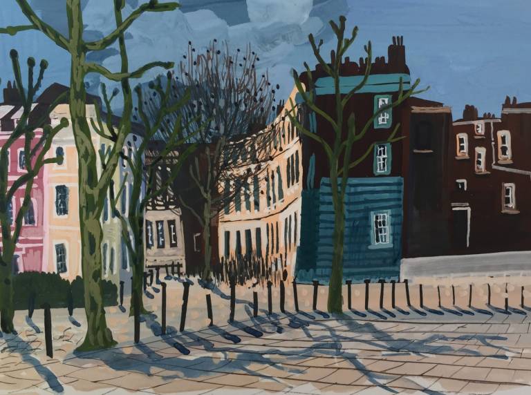 Shadows And Showers Primrose Hill - Sarah Wimperis
