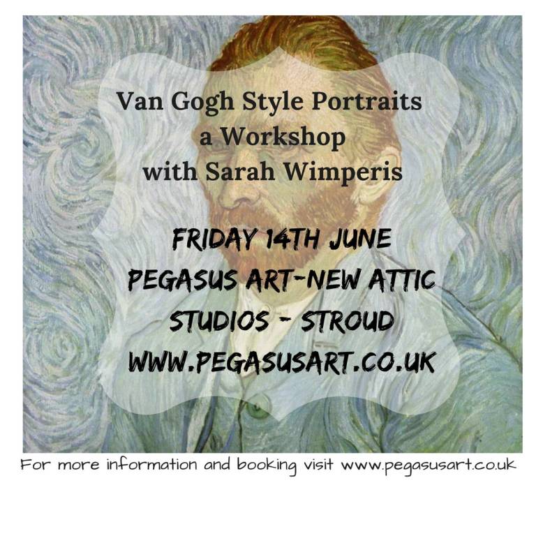 Van Gogh Portraits 14th June 2019 - Sarah Wimperis