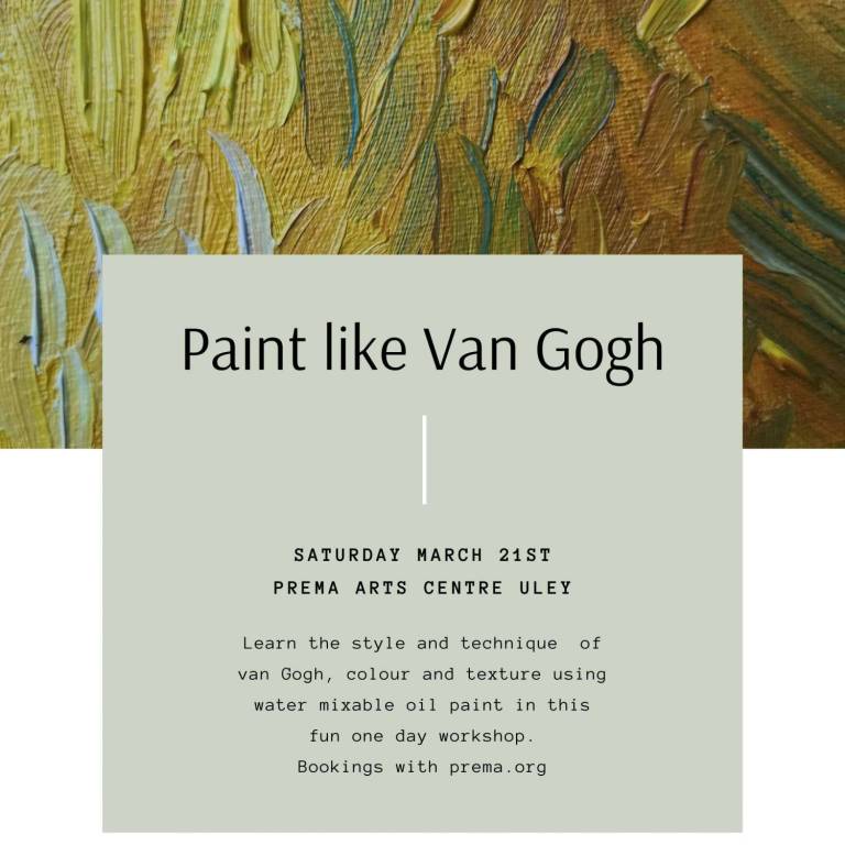 Paint Like van Gogh March 21st - Sarah Wimperis