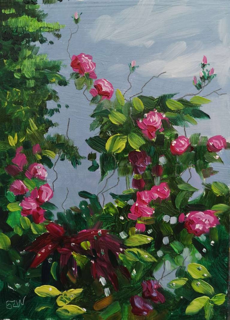 Raindrops on Roses 12th June 2020 - Sarah Wimperis