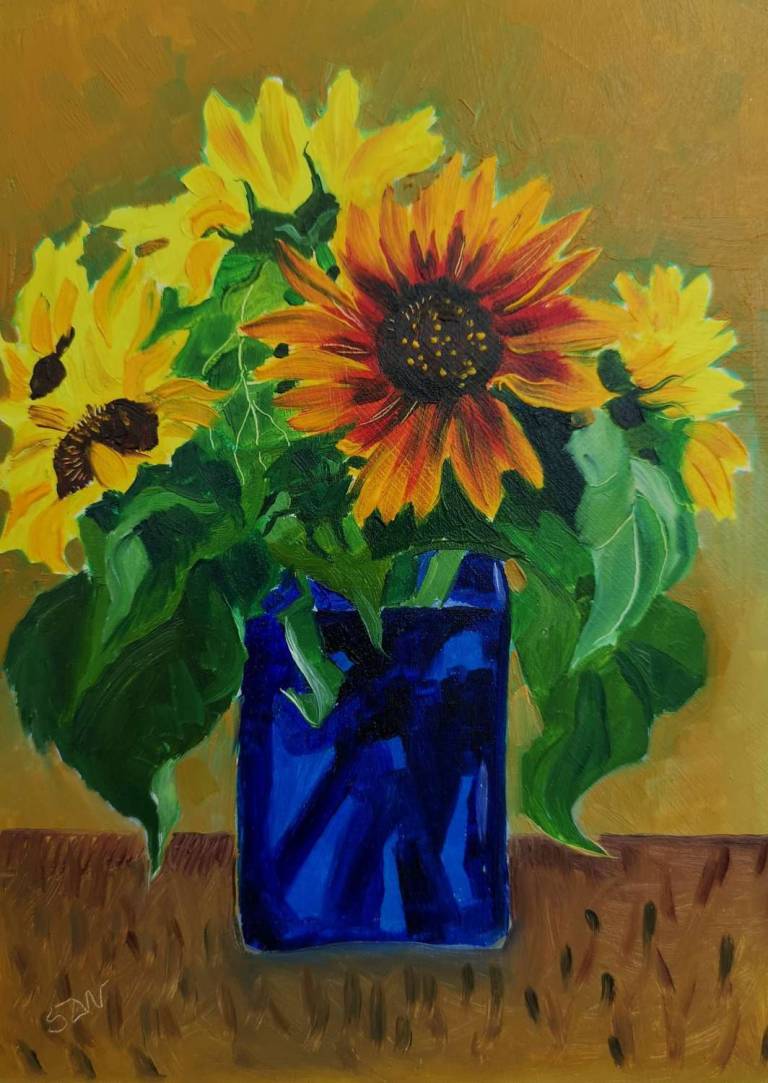Sunflowers 26th July 2020 - Sarah Wimperis