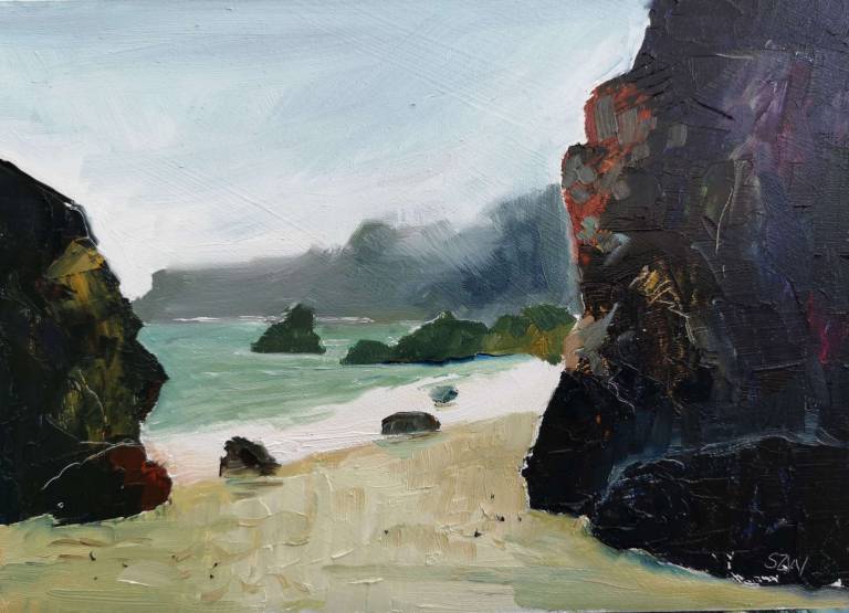 Cliff with Serpentine 21st August 2020 - Sarah Wimperis