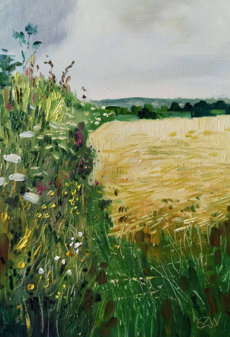 Barley Field Edge 5th July 2021 - Sarah Wimperis