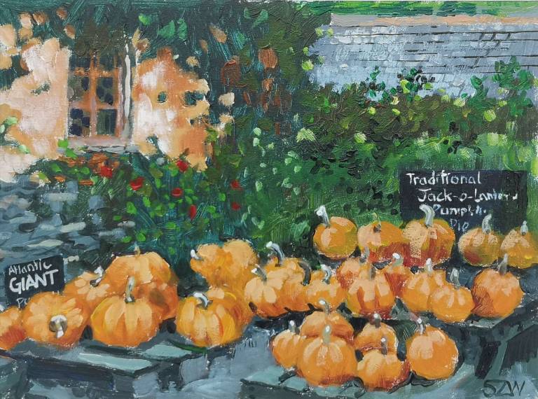 Pumpkins 12th October 2021 - Sarah Wimperis
