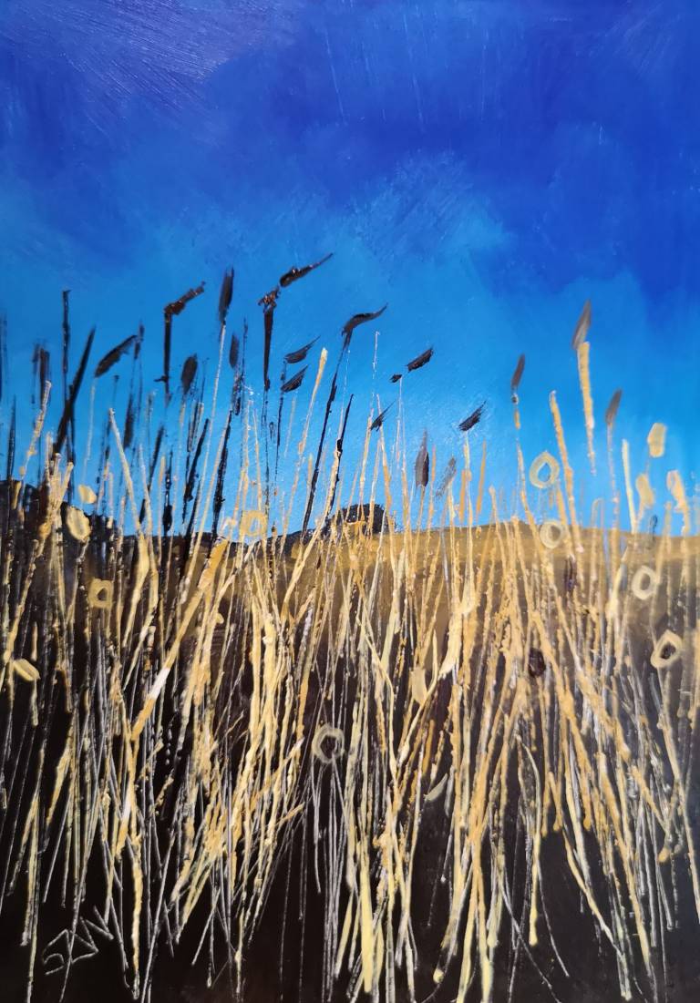 Blue Sky in January - Sarah Wimperis