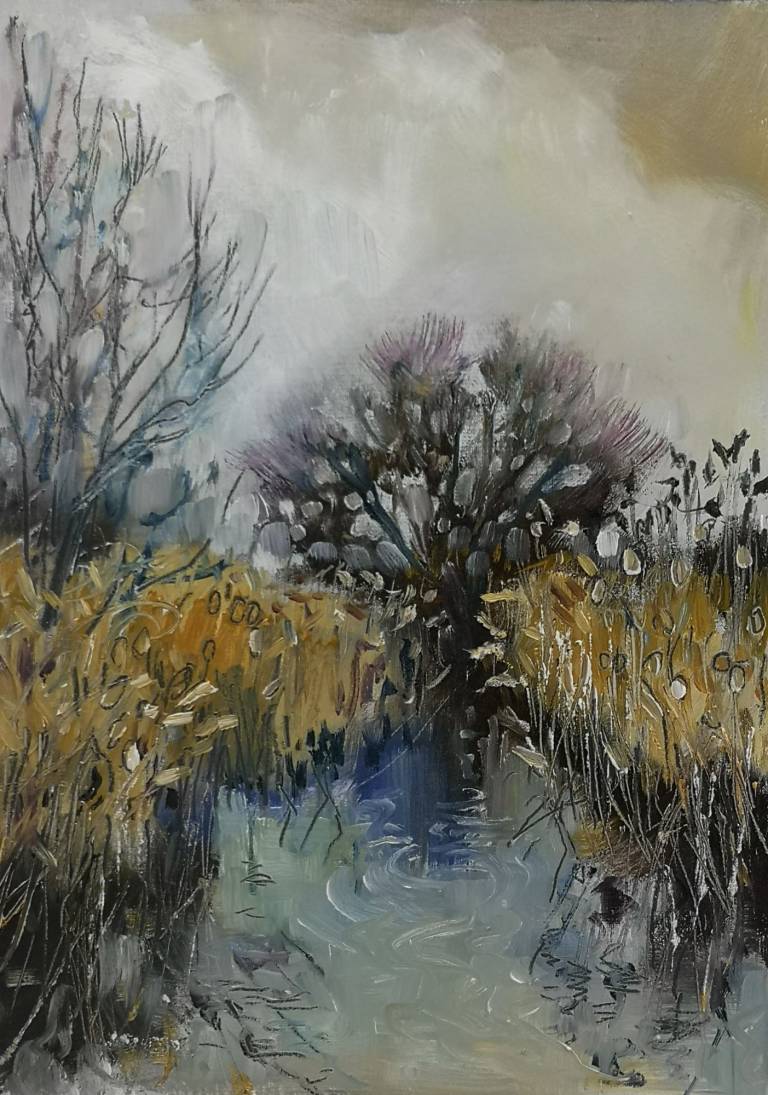 Reed Beds 16th March - Sarah Wimperis