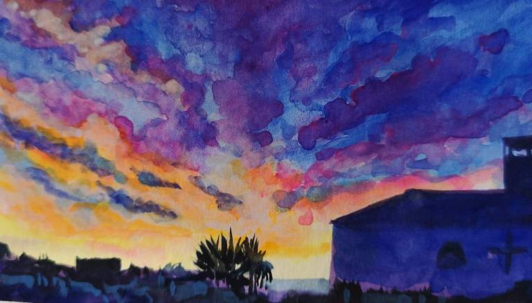 Sunrise, Camargue - Sarah Wimperis