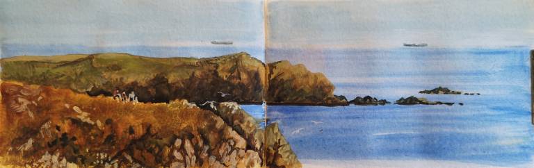 Woven Waters, Cornwall Sketchbook - Sarah Wimperis