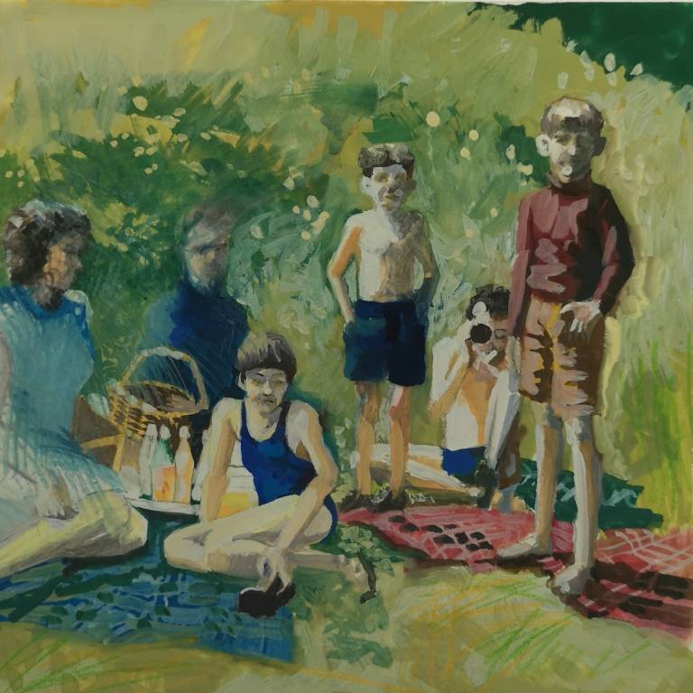 Picnic, summer 1970 - Sarah Wimperis