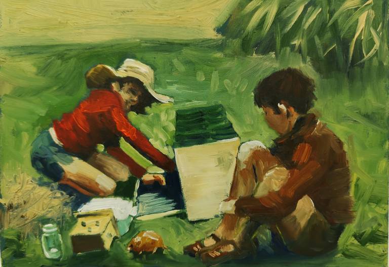 Hamster,  summer 1969 - Sarah Wimperis