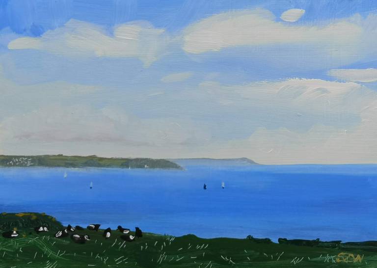 Summer, Across Falmouth Bay - Sarah Wimperis