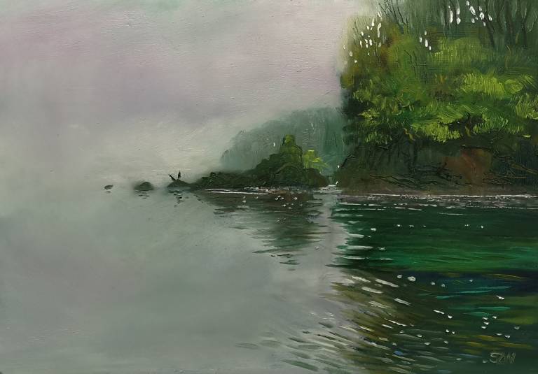 Silver Morning on the Helford - Sarah Wimperis