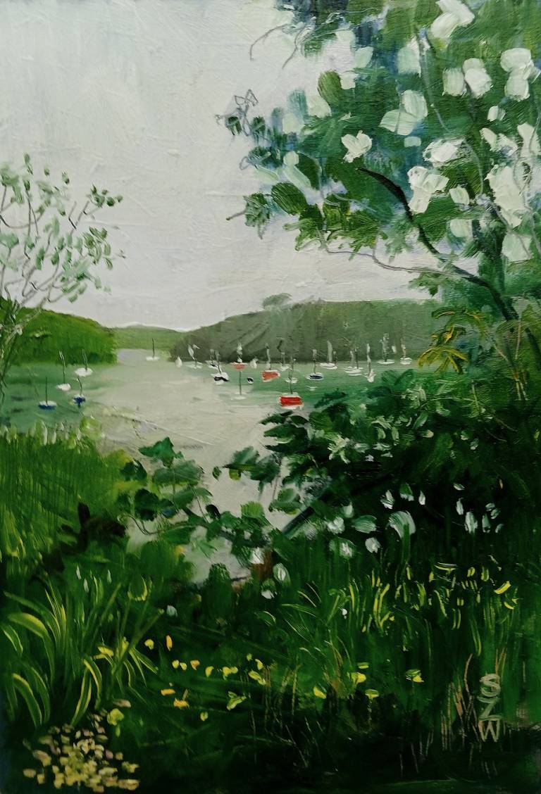 Helford Glimpse - Sarah Wimperis