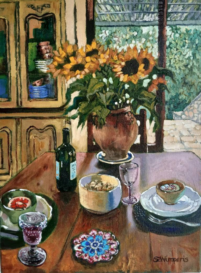 Flowers from the Market. - Sarah Wimperis