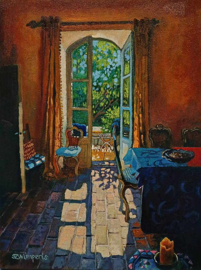 Outside, the Cicadas Sing. - Sarah Wimperis