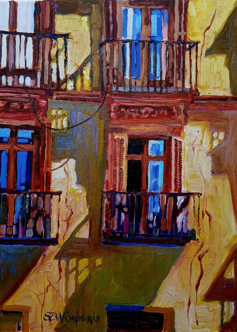 Yellow Wall - Sarah Wimperis