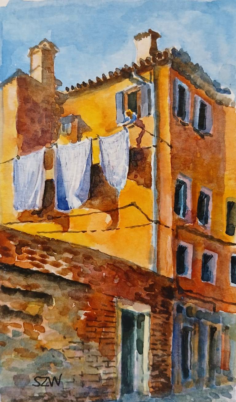 Washing Venice - Sarah Wimperis
