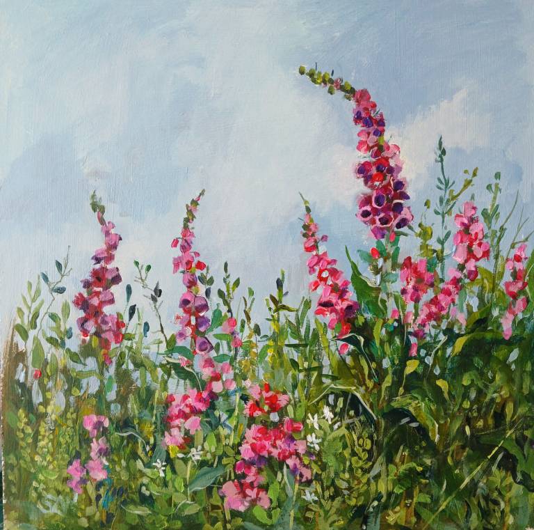 Foxgloves - Sarah Wimperis