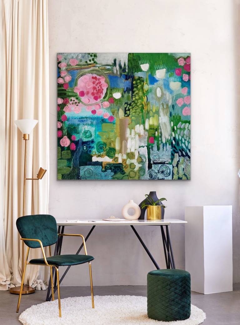 Everything in the Garden. Extra Large print. Unframed - Sarah Wimperis