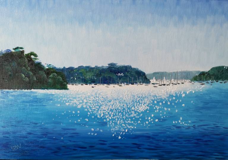 Home in the Evening, Summer, Cornwall - Sarah Wimperis