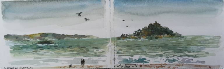 A Cornish Spring sketchbook - Sarah Wimperis