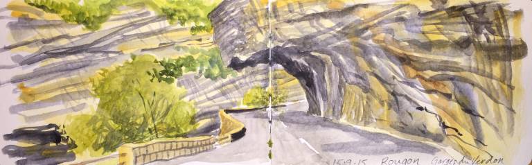 French Roads Sketchbook - Sarah Wimperis