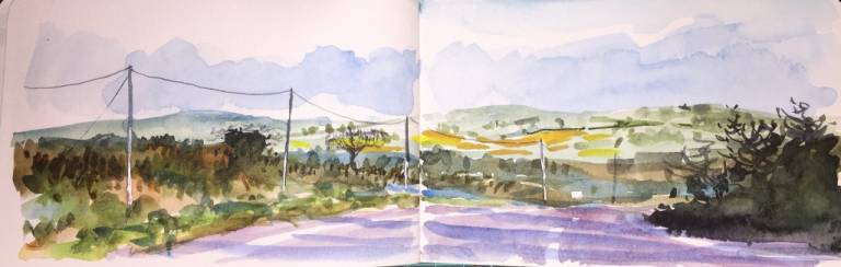 A Cornish Winter sketchbook - Sarah Wimperis