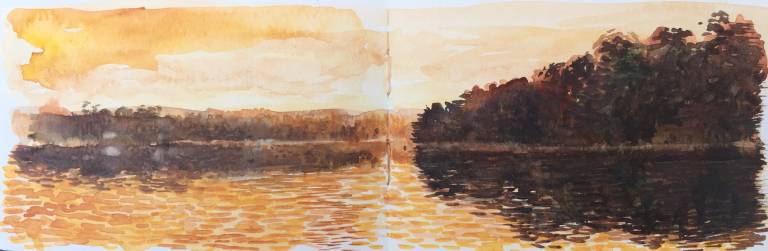Helford River Sketchbook - Sarah Wimperis