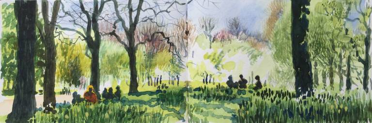 A Garden Sketchbook - Sarah Wimperis