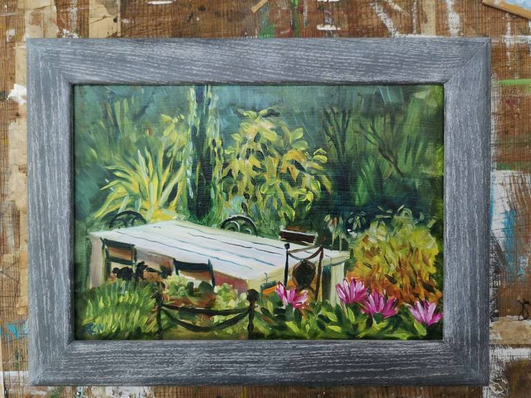 Table in the Garden - Sarah Wimperis