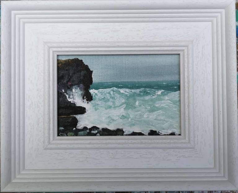 Waves (framed) - Sarah Wimperis