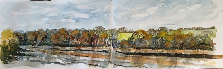 Helford River Seasons Sketchbook - Sarah Wimperis