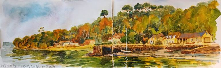Helford River Seasons Sketchbook - Sarah Wimperis