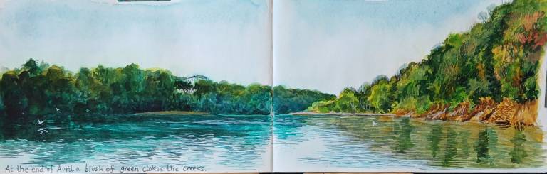 Helford River Seasons Sketchbook - Sarah Wimperis