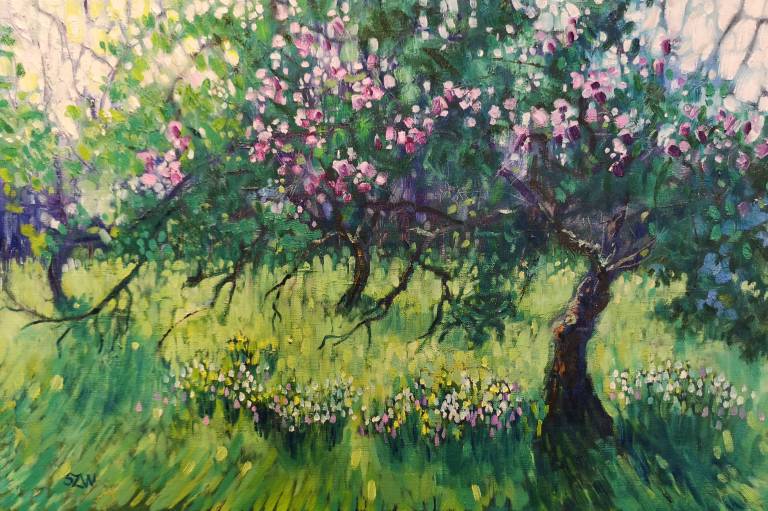 The Orchard, Extra Large print. Unframed - Sarah Wimperis