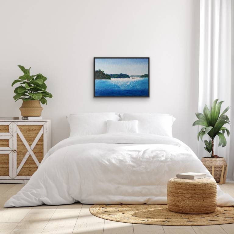 Home in the Evening, Summer, Cornwall - Sarah Wimperis