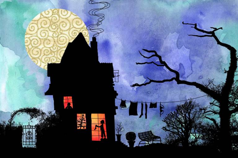 Winter Cottage - Sarah Wimperis
