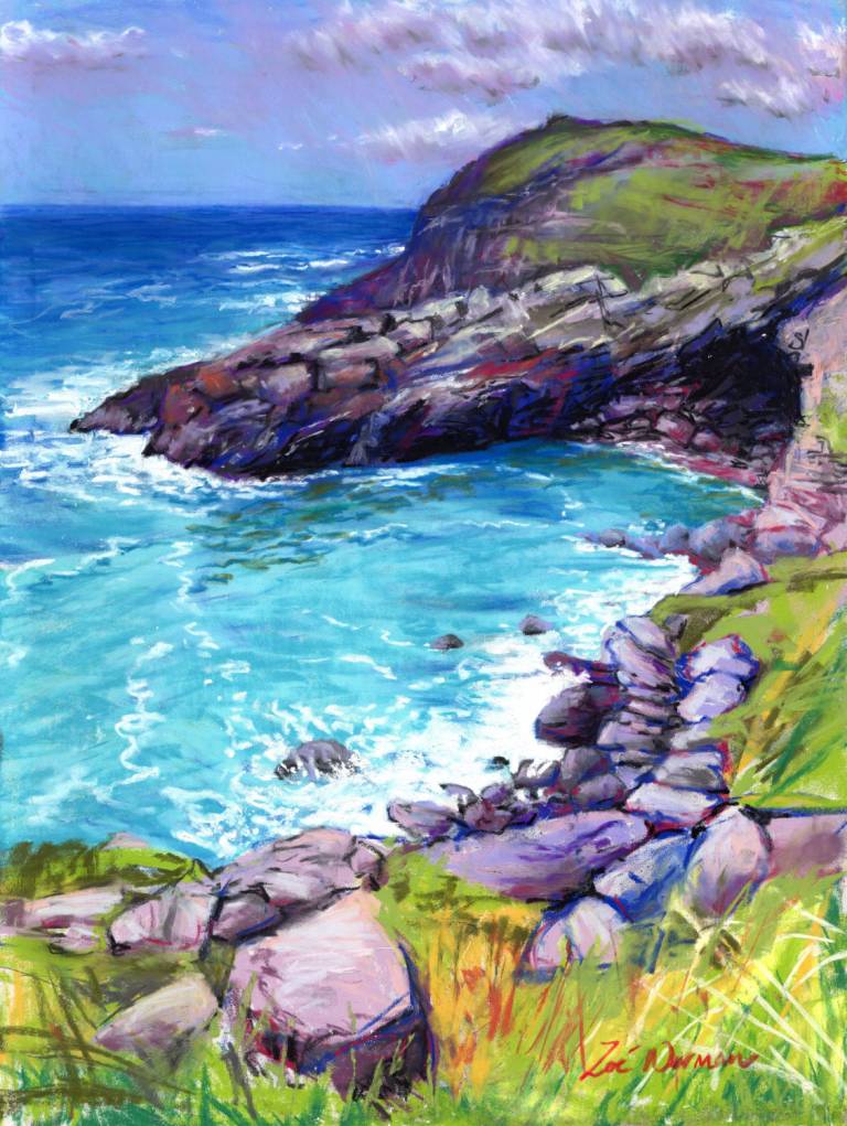 Cornwall - Cove at Tintagel - Zoe Elizabeth Norman