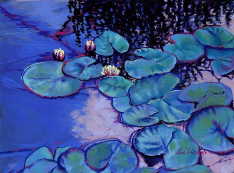 Summer Water Lilies - Zoe Elizabeth Norman