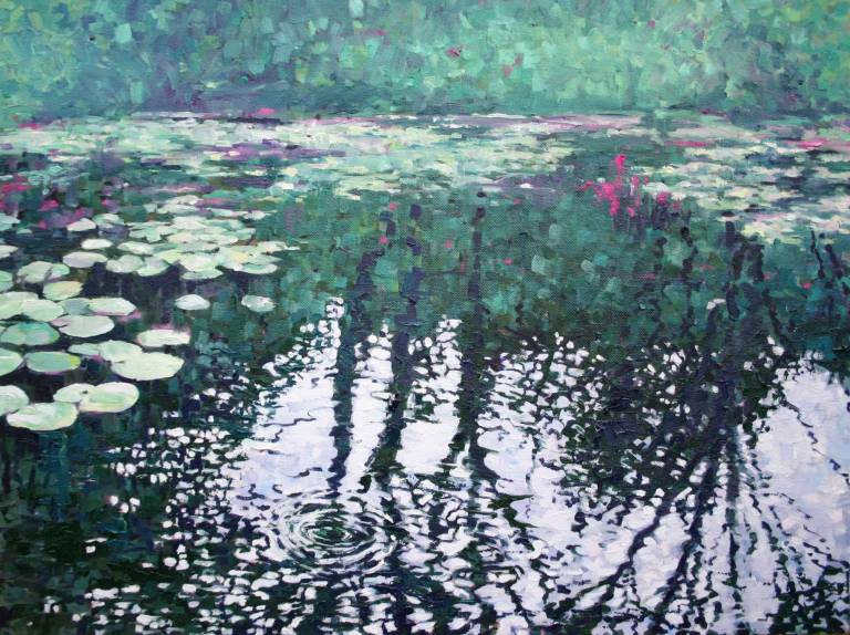 Lily Pond Reflections - Zoe Elizabeth Norman