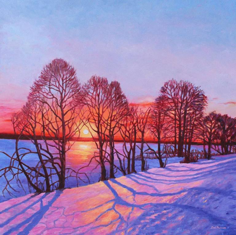 Winter Sunset - Zoe Elizabeth Norman