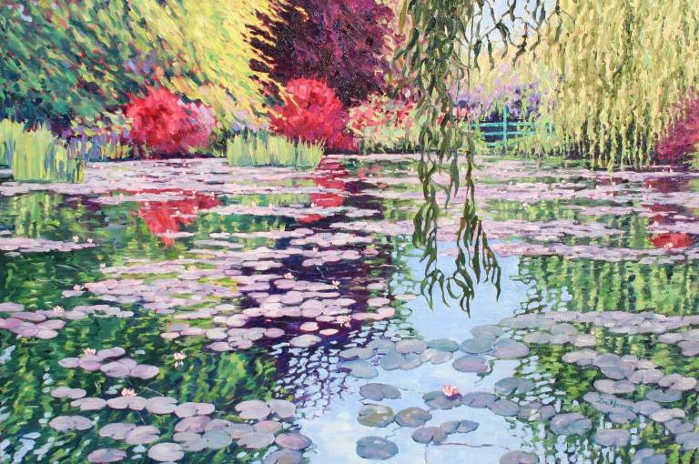 Monet's Water Garden - Zoe Elizabeth Norman