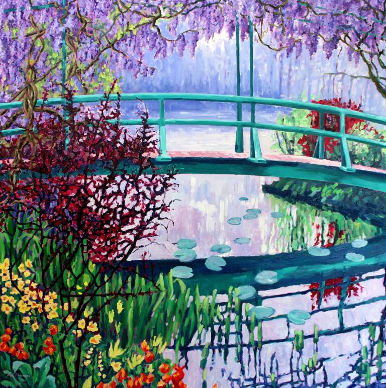 Claude Monet's Bridge - Zoe Elizabeth Norman