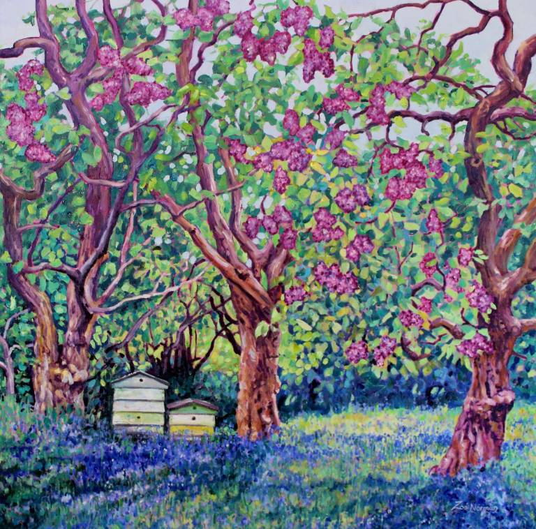 Bluebells and Lilac - Zoe Elizabeth Norman